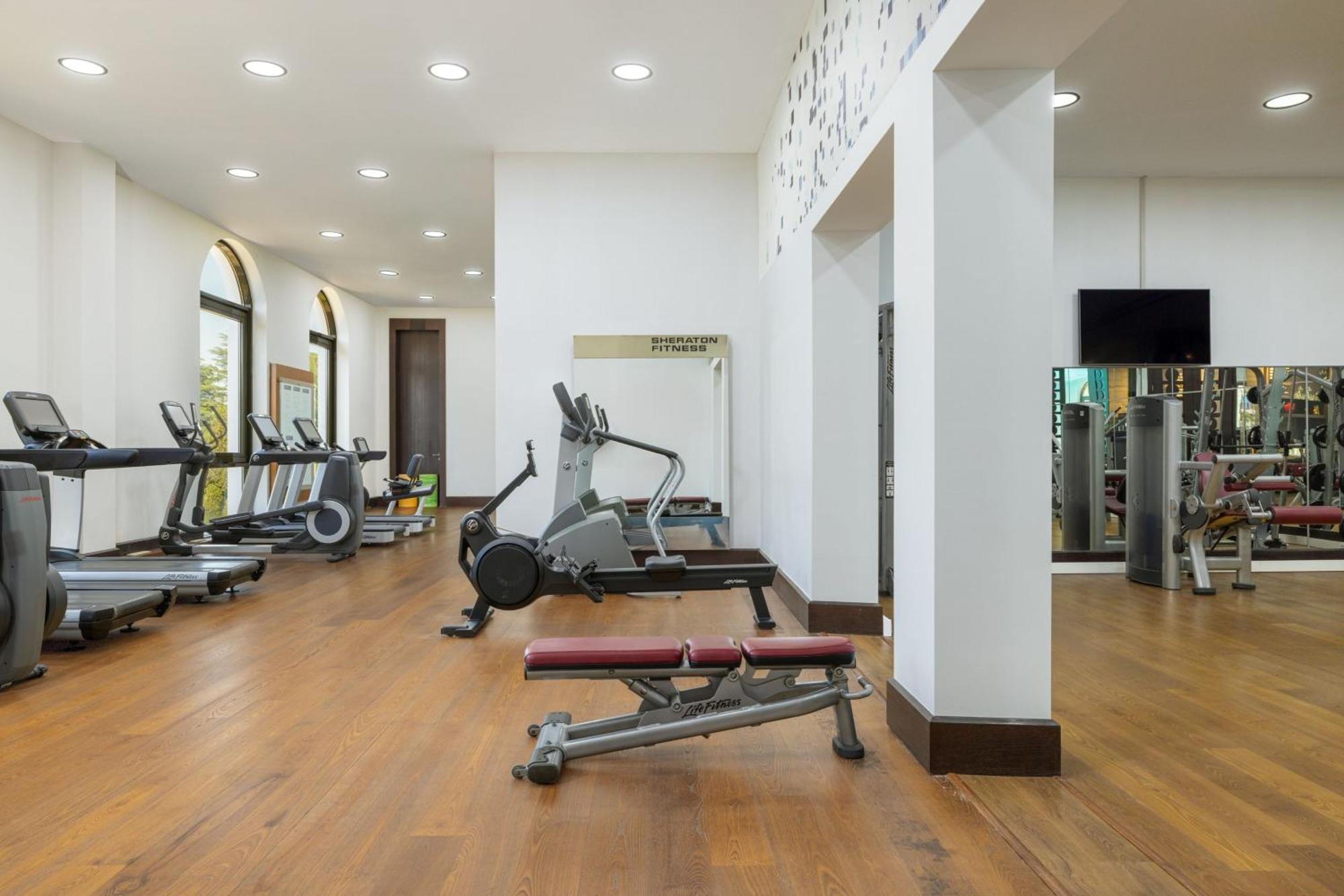 Sheraton Batumi Hotel Exterior foto The gym at the hotel